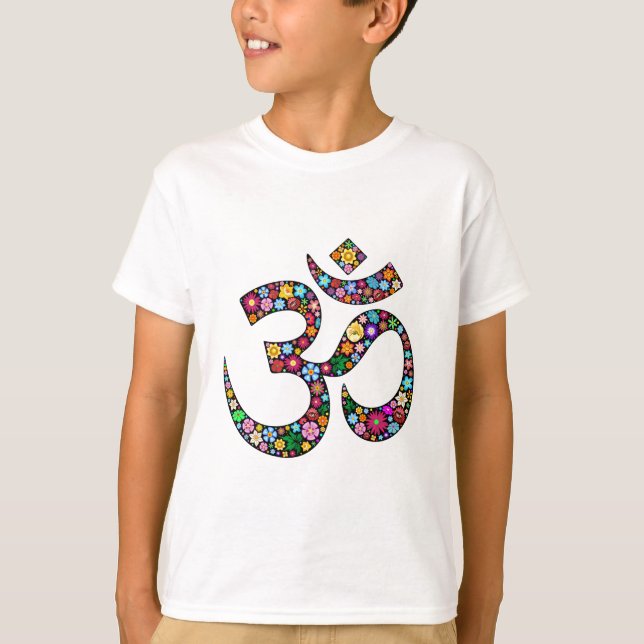 Camiseta Om Aum Namaste Yoga Symbol (Frente)