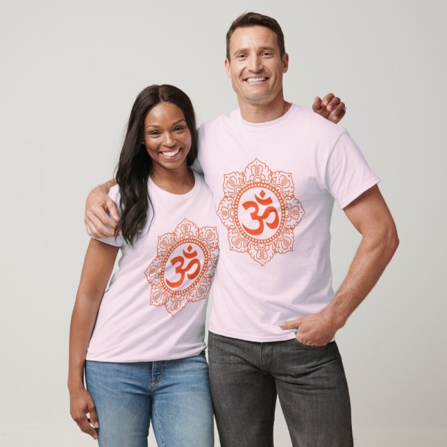 CAMISETA OM - AUM - OHM HINDU BUDDHIST SYMBOL (Unissex)