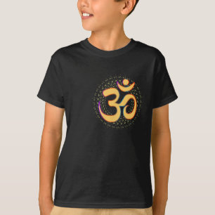 Camiseta Om Aum Omkara Símbolo Antigo Arte Espiritual Yoga