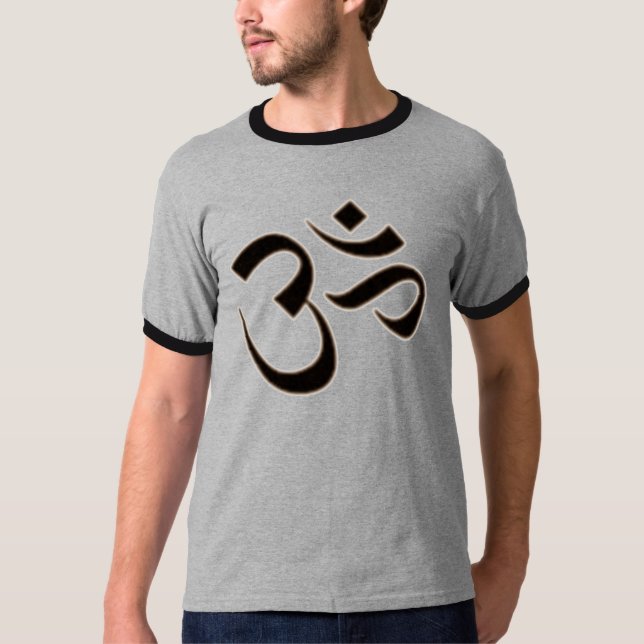 CAMISETA OM - AUM - SÍMBOLO BUDISTA HINDU DO OHM (Frente)