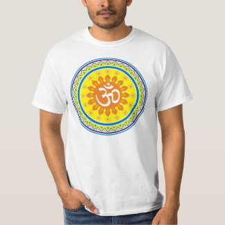 Camiseta OM com estilo indiano tradicional Mandana