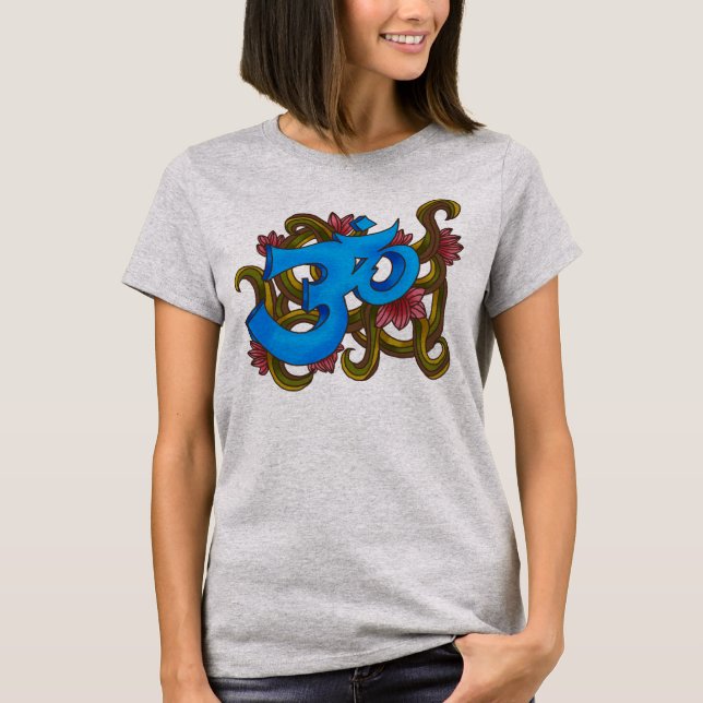 Camiseta OM handsketched opt2 (Frente)
