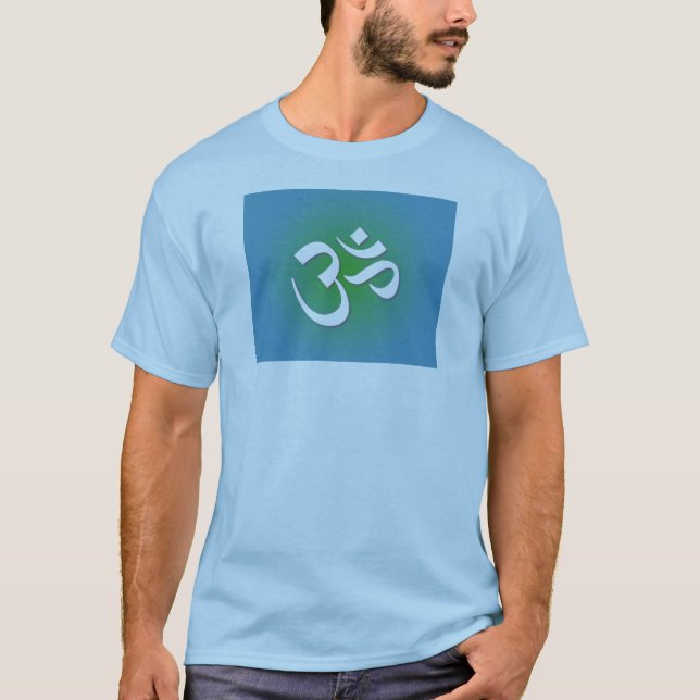 Camiseta OM Hindu - símbolo da meditação (Frente)