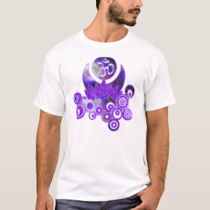 Camiseta OM LOTUS Design violeta