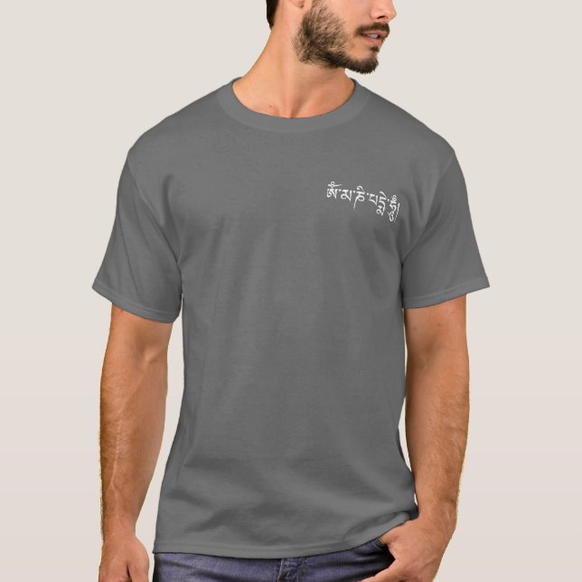 Camiseta OM-Mani-padme-zumbido (Frente)