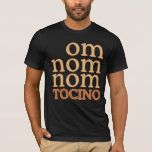 Camiseta OM NOM NOM mmm… TOCINO