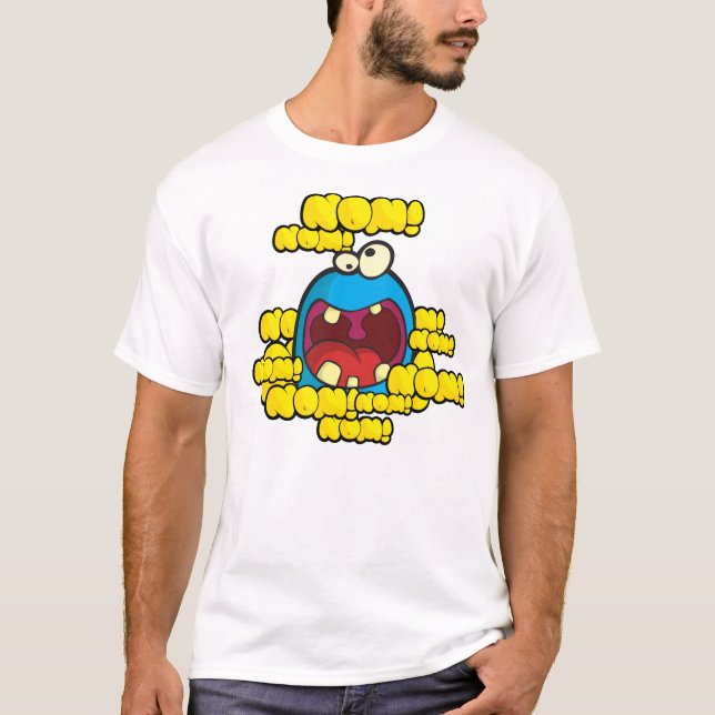 CAMISETA OM NOM NOM NOM (Frente)