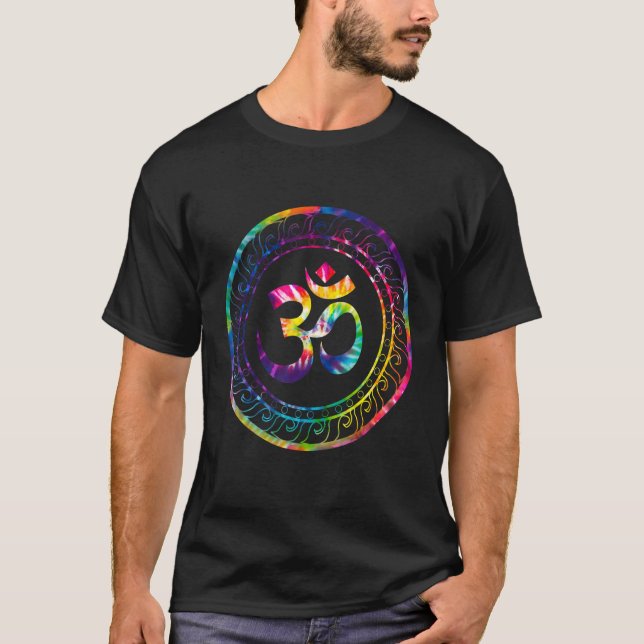 Camiseta Om Ohm Aum Símbolo Yoga Espiritual 2 (Frente)