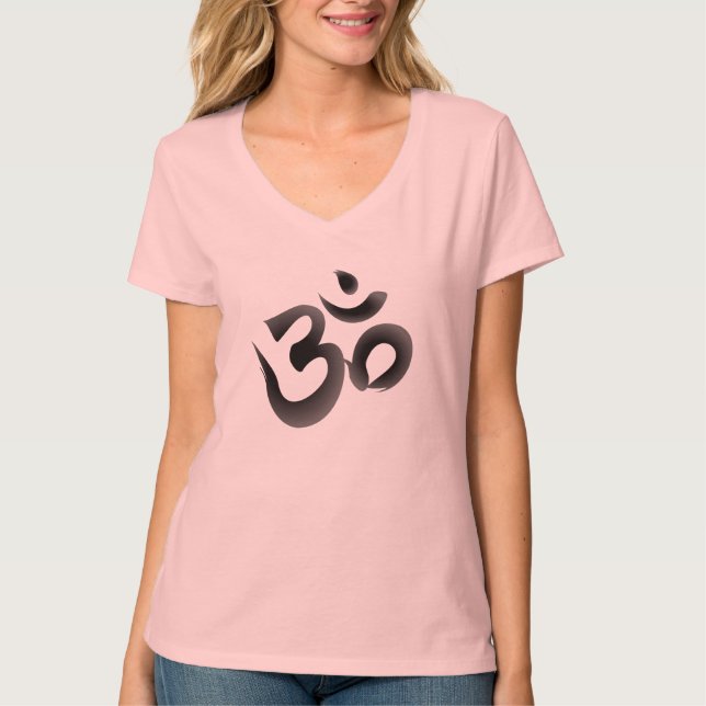 Camiseta Om Symbol Calligraphy T-shirt (Frente)