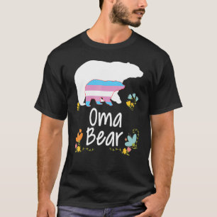Camiseta Oma Lgbt Bear Transgender Rainbow Lgbt Gay Lesbian