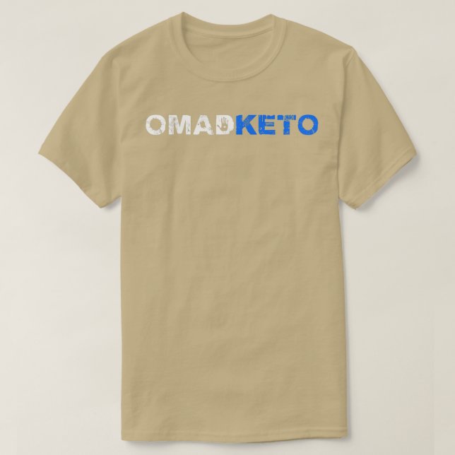 CAMISETA OMAD KETO (Frente do Design)