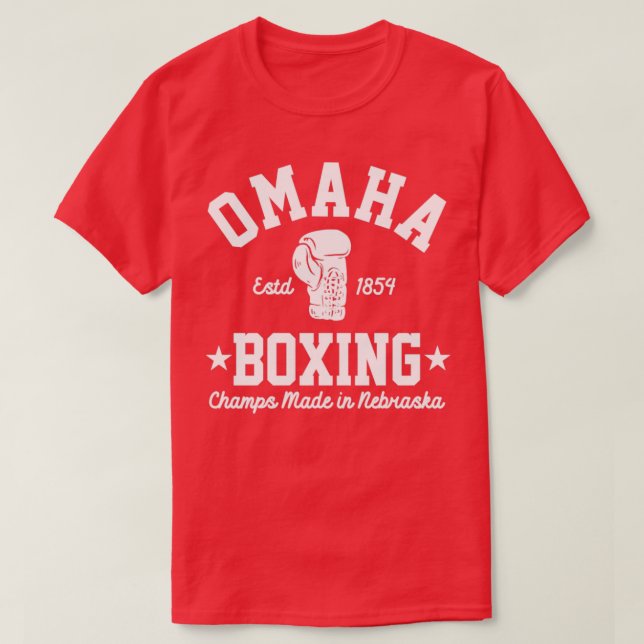 CAMISETA OMAHA BOXING (Frente do Design)