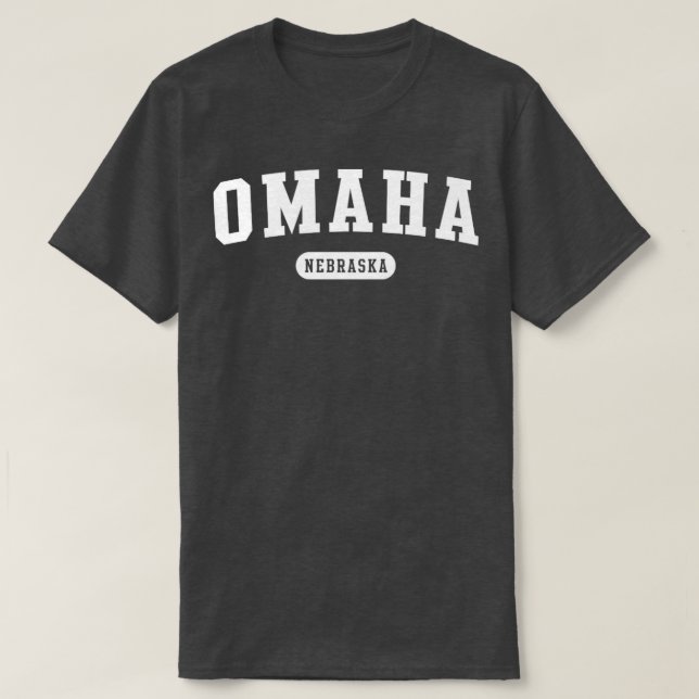 Camiseta Omaha Nebraska3 (Frente do Design)