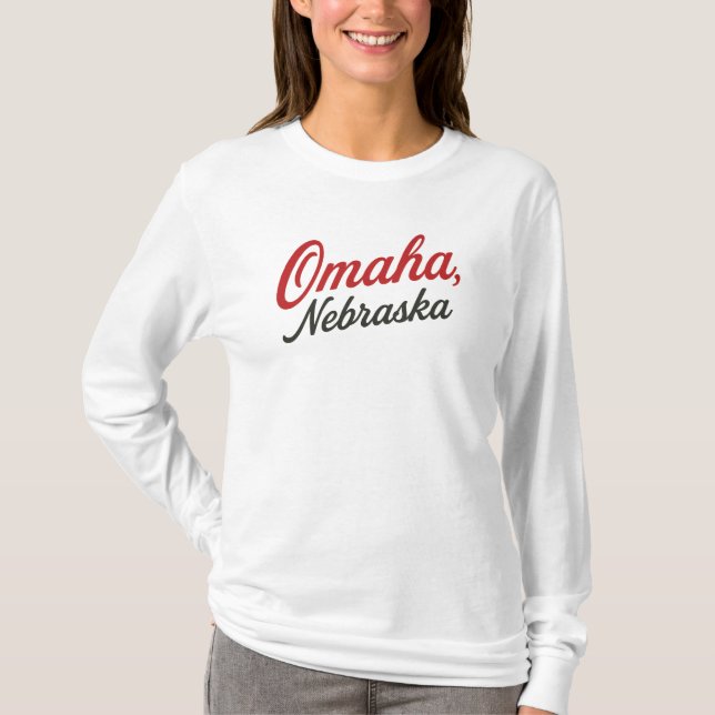 Camiseta Omaha Nebraska - Design | Cit Clássico do Centro-O (Frente)