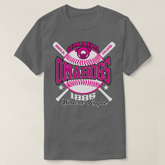 Camiseta Omaha Omahogs (Frente do Design)