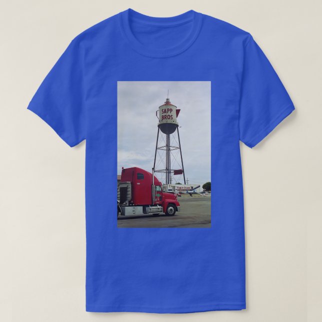 Camiseta Omaha, Torre dos Irmãos Sapp de Nebraska  (Frente do Design)