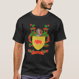 Camiseta O'malley Casaco de Braços O'malley Surname Fami