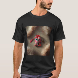Camiseta Omamori Amuleto de Boa Sorte e Fortuna