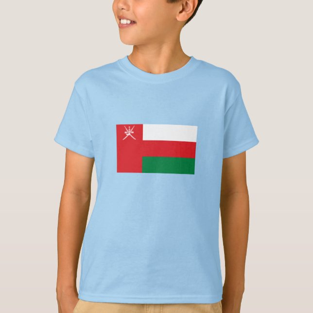Camiseta Oman Flag (Frente)