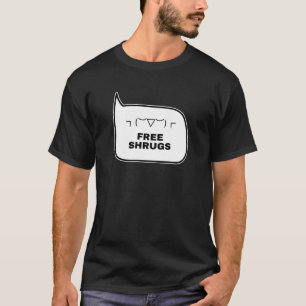 Camiseta OMBROS GRÁTIS Kaomoji engraçados Emoticons japones