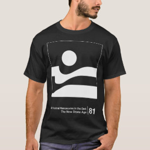 Camiseta Omd - Trabalho de arte de Gráfico de Estilo Mínimo