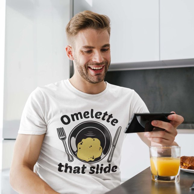 Camiseta Omelet Aquele Slide (funny breakfast omelette shirt)