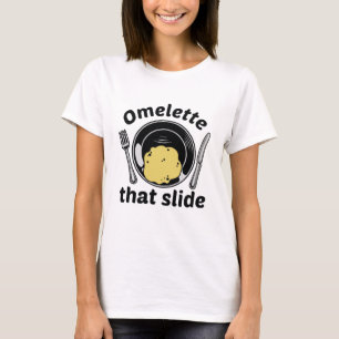 Camiseta Omelete Que Desliza