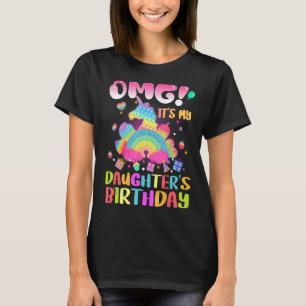Camiseta Omg É a Família Fidget do Pai Natal da Minha Filha