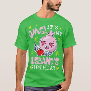 Camiseta OMG É O Meu Caseiro Feliz Com Corações E Fac