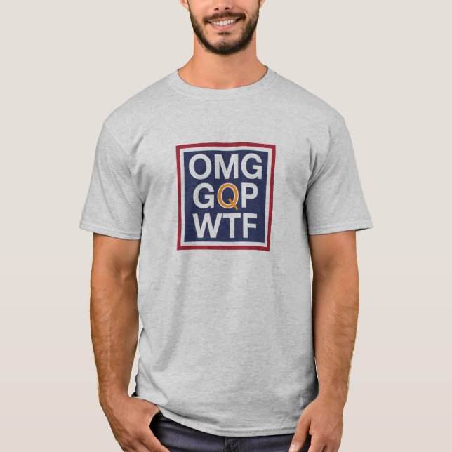 CAMISETA OMG GQP WTF (Frente)