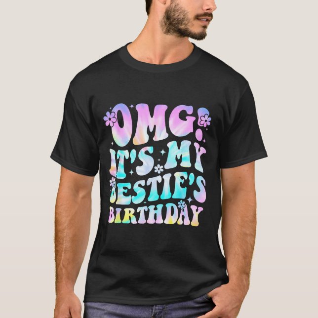 Camiseta Omg It's My Ie's Birthday Funny Friend Birthday  (Frente)