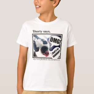 Camiseta OMG! O t-shirt do miúdo