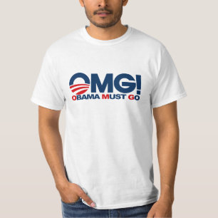 Camiseta OMG! - Obama deve ir
