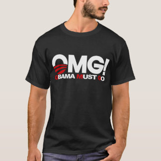 Camiseta OMG! Obama deve ir
