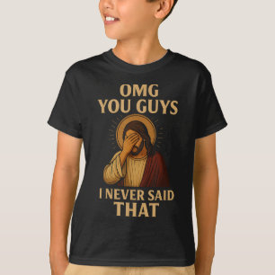 Camiseta Omg Pessoal Eu Nunca Disse Aquela Citação Sarcásti