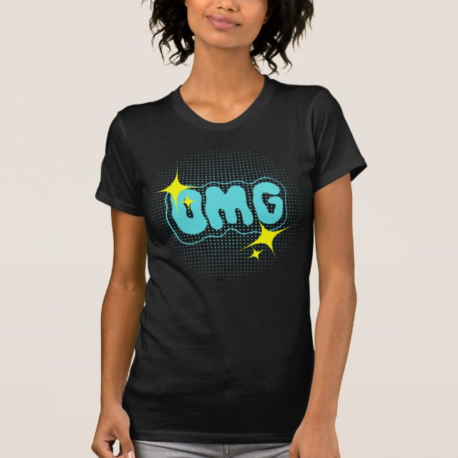 Camiseta OMG Retro Y2K Tee! (Frente)