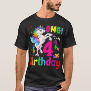 Camiseta OMG São Minhas Garotas do Quarto Aniversário Unicó
