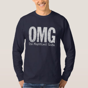 Camiseta OMG: Um Goalie Magnífico (Hóquei)