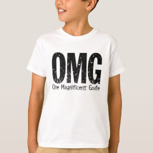 Camiseta OMG: Um Goalie magnífico (hóquei)