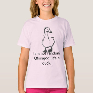 Camiseta OMG, um pato!