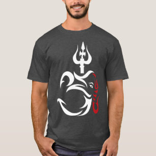 Camiseta OMGanesha e Lord Shiva Divino Tridente Trishul