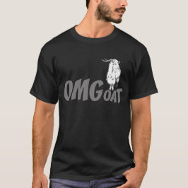 Camiseta OMGoat Angora Goat Goat Amadurece Cinzas OMG