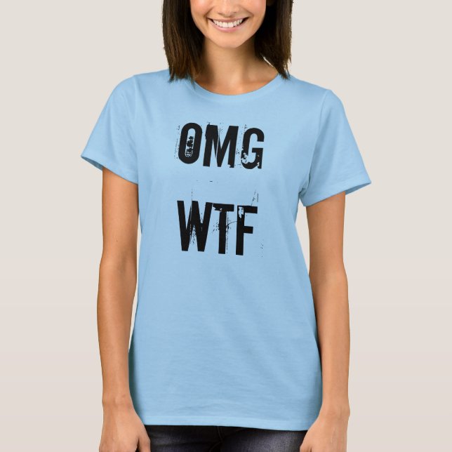 CAMISETA OMGWTF, OMGWTF (Frente)