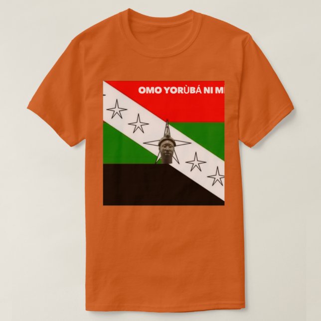 Camiseta Omo Yoruba ni mi (Frente do Design)