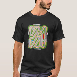 Camiseta ON BACK Play Carros On Pai Back Mat Road Car Race