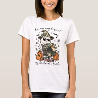 Camiseta On My Way to Spend My Husband's Funds