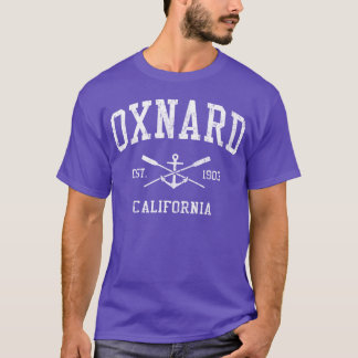 Camiseta Onard Ca Remo Cruzado Âncora de Barco Esportes men