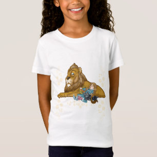 Camiseta Onça - Dorothy & o T Cowardly do leão