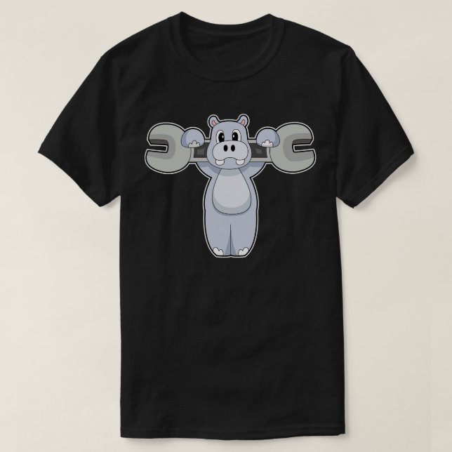 Camiseta Onch Mecânica Hippo (Frente do Design)
