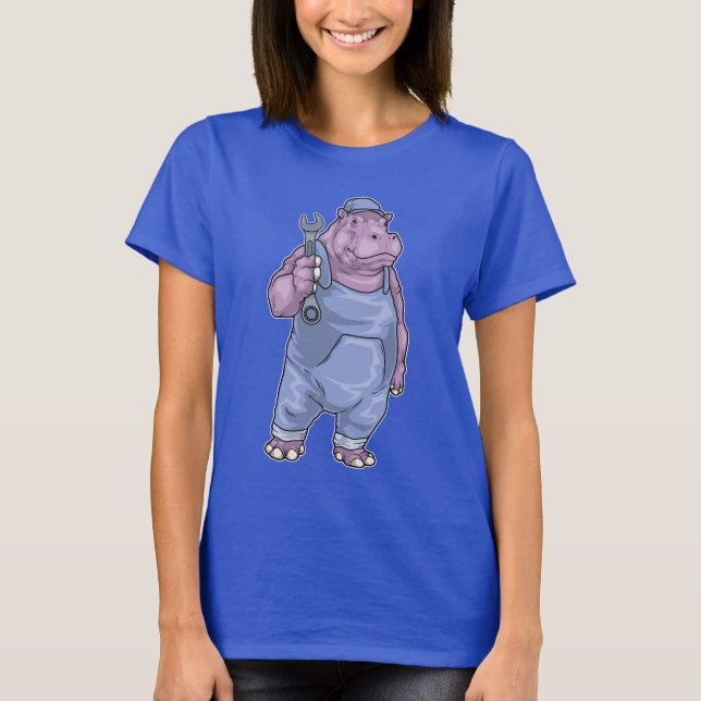 Camiseta Onch Mecânica Hippo (Frente)